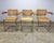 Mid-Century Modern Vintage Set of 6 Marcel Breuer Cesca Style Cane & Tubular Chrome Chairs For Sale - Image 3 of 12