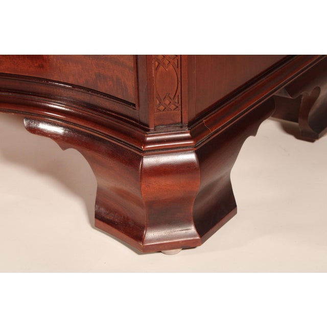 Wood Baker Furniture Company George II Style Mahogany Chest of Drawers For Sale - Image 7 of 13