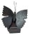 Late 20th Century Jan Barboglio Forged Steel Butterfly Lidded Box – Handcrafted For Sale
