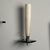 Metal Fontana Arte Attr., Italian Mid-Century Modern, Wall Sconces, Chrome, Glass For Sale - Image 7 of 10