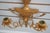 1990s 1990s Pair of Italian Gold Wheat Sheaf Candelabra Wall Sconces For Sale - Image 5 of 12