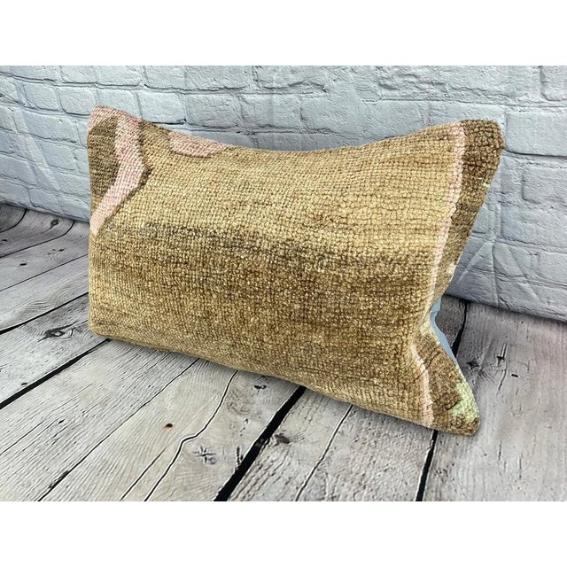 Vintage Pillow Case Turkish Rug Pillow Decorative Rug Pillow Dry cleaning only. PILLOW INSERT IS NOT INCLUDED