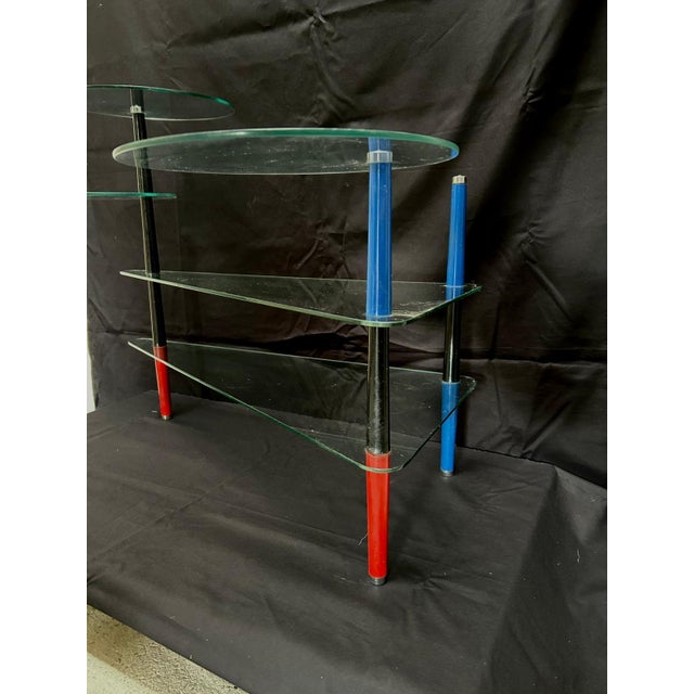 Store Display Shelf in Glass and Metal, 1960s For Sale - Image 3 of 5