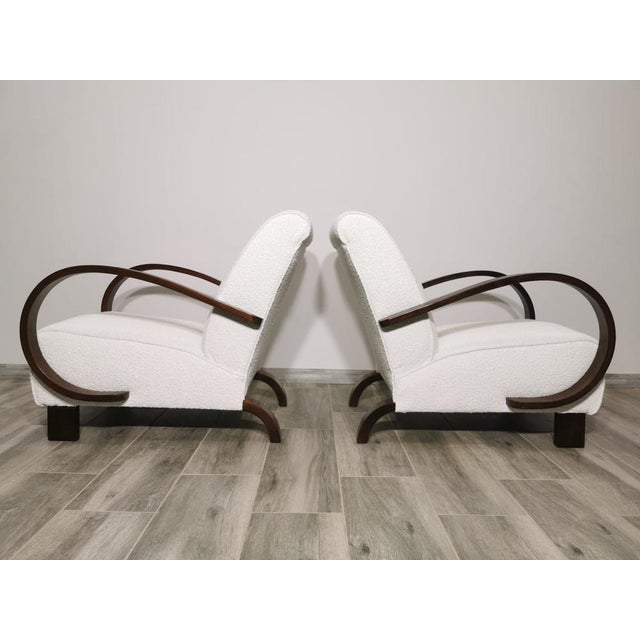 Set of Armchairs by Jindrich Halabala, 1940s For Sale - Image 3 of 18