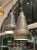 Farmhouse Vintage Nickel Industrial Hammered Pendant Light For Sale - Image 3 of 9