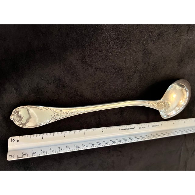 Christofle Silver Plate Marly Serving Spoon For Sale In Los Angeles - Image 6 of 9