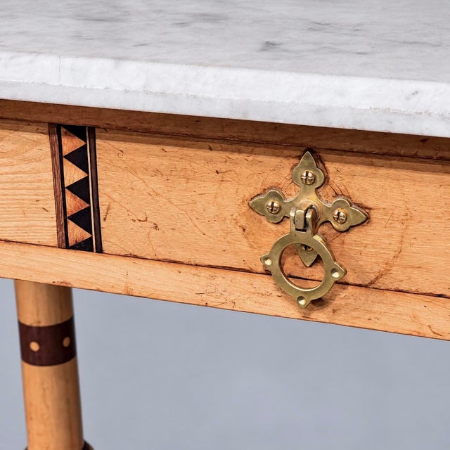 Victorian Gothic Washstand by Charles Bevan and Christopher Dresser For Sale - Image 5 of 11