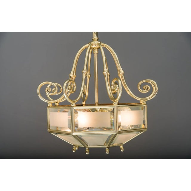 Art Deco Austrian Chandelier, 1920s For Sale - Image 10 of 18