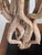 Brown Vintage Driftwood Table Lamps - A Pair For Sale - Image 8 of 10