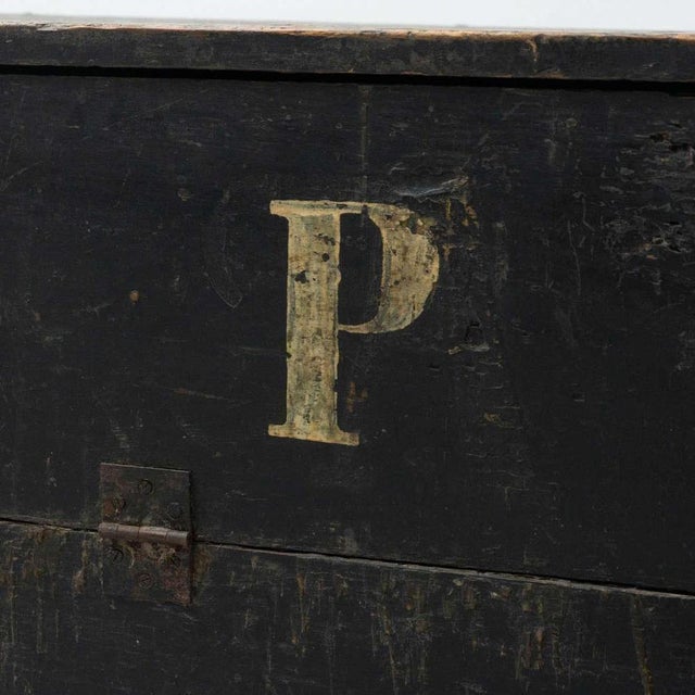 Large Spanish Hachero Candleholder in Stained Wood, 1940s For Sale - Image 12 of 14