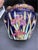 Early 20th Century French Art Nouveau Enameled Faience Planter Vase, Creil Et Montereau For Sale - Image 11 of 11