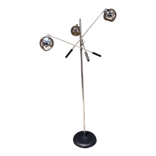 Vintage Robert Sonneman Triennale "Atomic Orbiter" Floor Lamp Mid-Century Modern For Sale