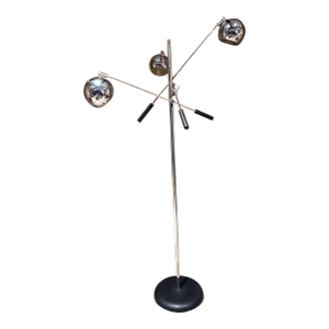 Vintage Robert Sonneman Triennale "Atomic Orbiter" Floor Lamp Mid-Century Modern