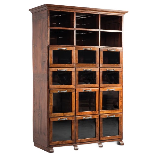 Vintage Filing Cabinet, 1940s For Sale