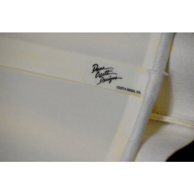 Hollywood Regency Table Lamps Bubble Glass, Custom Hand-Forged Iron Fittings by Dana Creath, Ca. 1970s - Set of 2 For Sale - Image 11 of 12