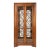 Late 20th Century Hickory White Lighted Glass Curio or Display Cabinet For Sale