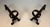 Metal 1950s French Wrought Iron Andirons - a Pair For Sale - Image 7 of 12