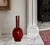 Oxblood Red Antique Bohemian Harrach Marmoriertes Karneol Glass Vase, C. 1888" For Sale - Image 8 of 18
