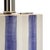 Contemporary Vietri for Wildwood Sailor Stripe Table Lamp - Blue For Sale - Image 3 of 5