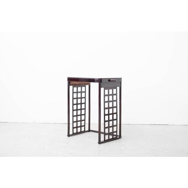 Secessionistic Model 988 Nesting Tables by Prof. Josef Hoffmann for Jacob & Josef Kohn, Vienna, Austria, 1906, Set of 4 For Sale - Image 15 of 18