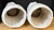 Pair of Large Cubist Head Form Planter Vases, Postmodern, 2000s For Sale - Image 11 of 12