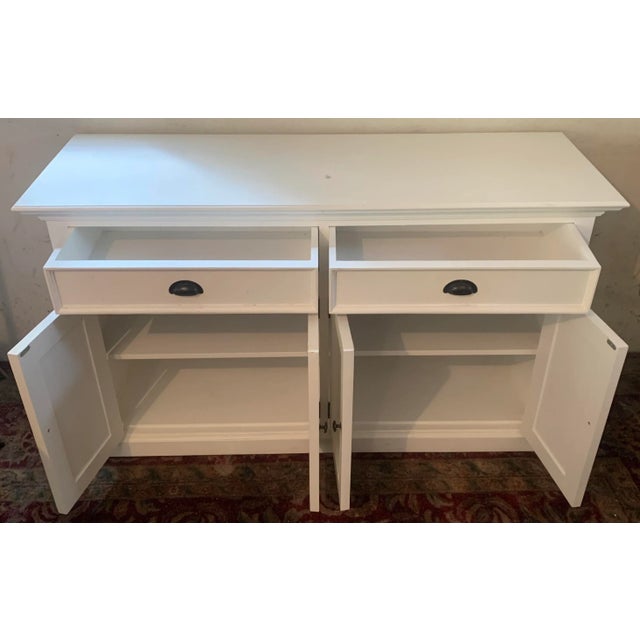 Arts & Crafts Craftsman Style Sideboard Cabinet For Sale - Image 3 of 11