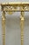 Antique Gothic Revival Oscar Bach Style Figural Bronze & Onyx Gold Console Table For Sale - Image 12 of 16