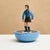 Subbuteo Ornament Sculpture in Hand-Painted Double-Mold Ceramic from Artigianato Italiano For Sale - Image 10 of 10