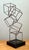 Vintage Geometric Metal Cube Sculpture For Sale - Image 12 of 12