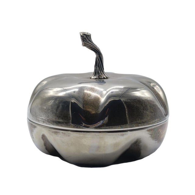 Silver Plated Decorative Box from Christian Dior, 1970s For Sale - Image 9 of 9