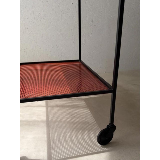 Pilastro Serving Trolley by Tjerk Reijenga, 1960s For Sale - Image 5 of 18