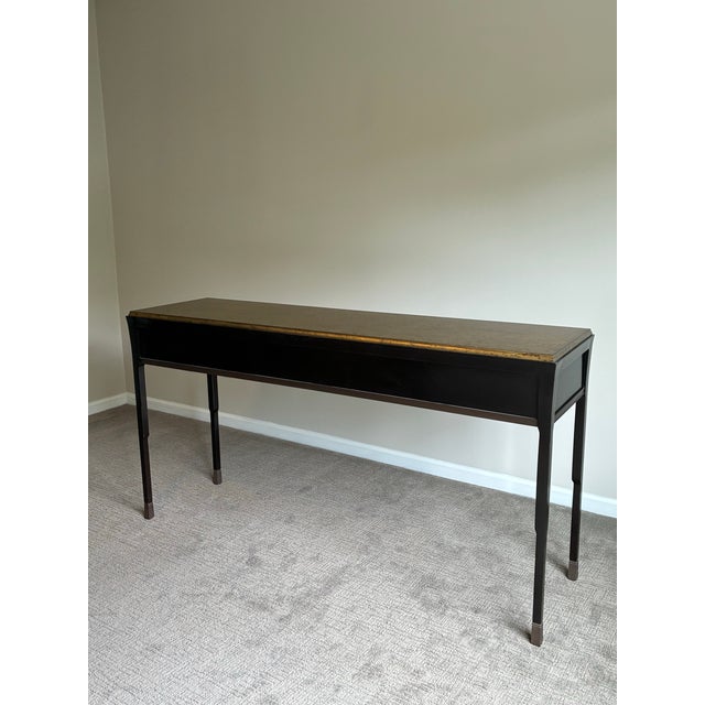 Bronze Late 20th Century Rill Hall Console Table by Bill Sofield for Baker For Sale - Image 8 of 12