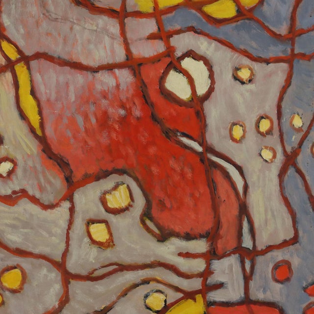 Orazi, Composition, Oil on Canvas For Sale - Image 5 of 11