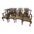 Mid 20th Century Set of 12 English Chippendale Style Mahogany Dining Chairs With Ball & Claw Feet – 2 Armchairs and 10 Side Chairs For Sale