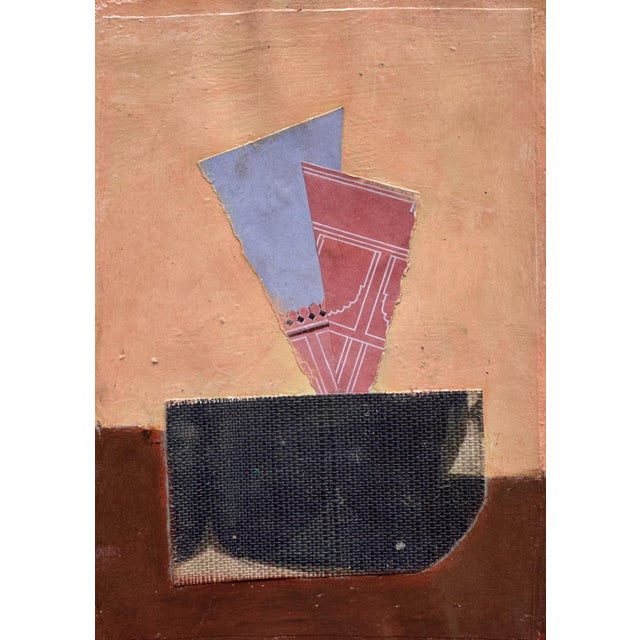 Abstract "Free Woman 2" Original Mixed-Media Collage on Paper by Zac Woodiel For Sale - Image 3 of 9