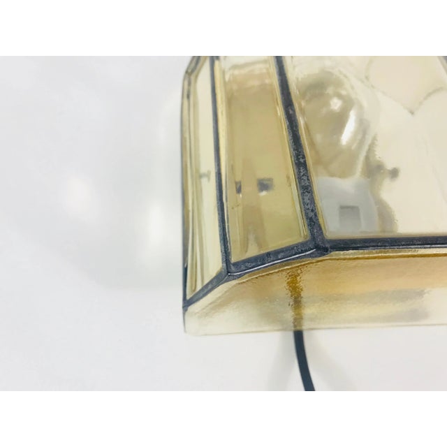 1960s Mid-Century Modern Wall Lamp by Glashütte Limburg For Sale - Image 6 of 10