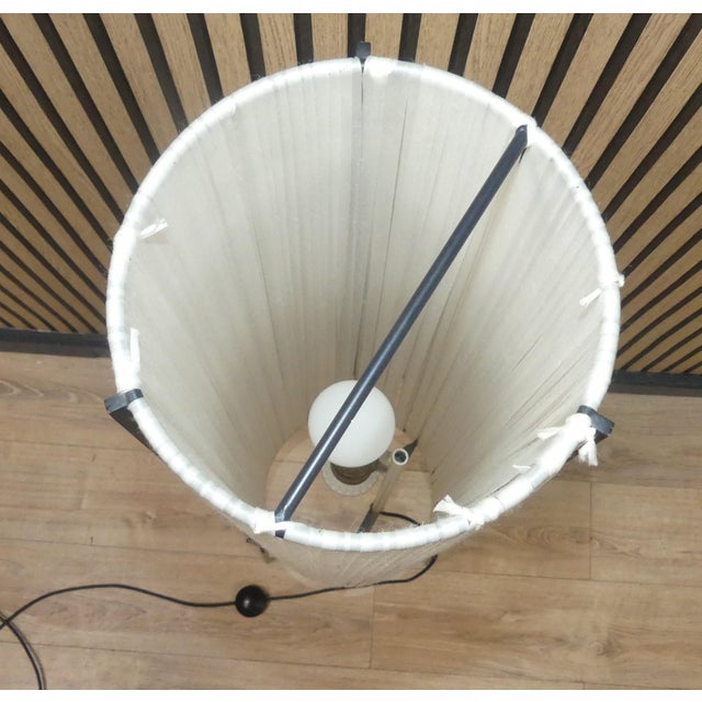 Tripod Rocket Floor Lamp in Black Metal from Hesse, 1960s For Sale - Image 10 of 15