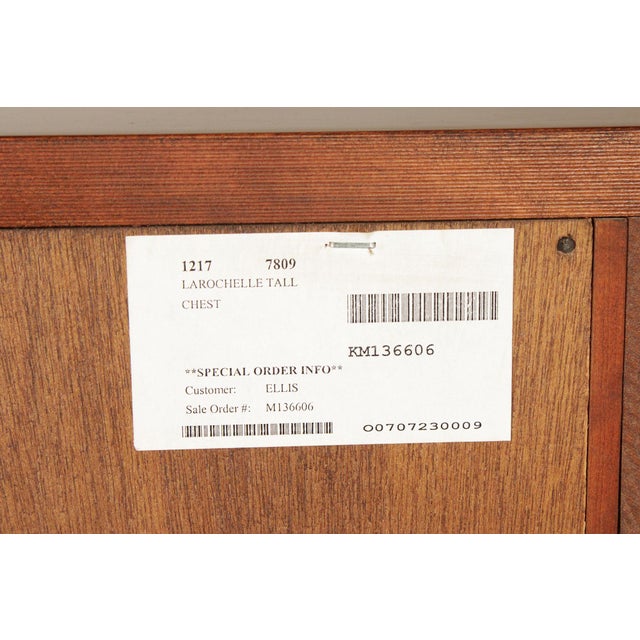 Stickley Marseilles Louis Philippe Style Cherry Tall Chest For Sale - Image 17 of 18