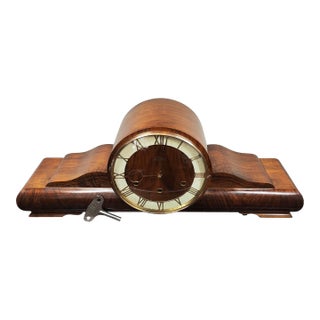 1930 Karl Lauffer Westminster-Chime Mantel Clock Fully Working For Sale