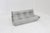 Vintage Togo 3-Seater Sofa in Grey Leather by Michel Ducaroy for Ligne Roset, 2015 For Sale - Image 3 of 10