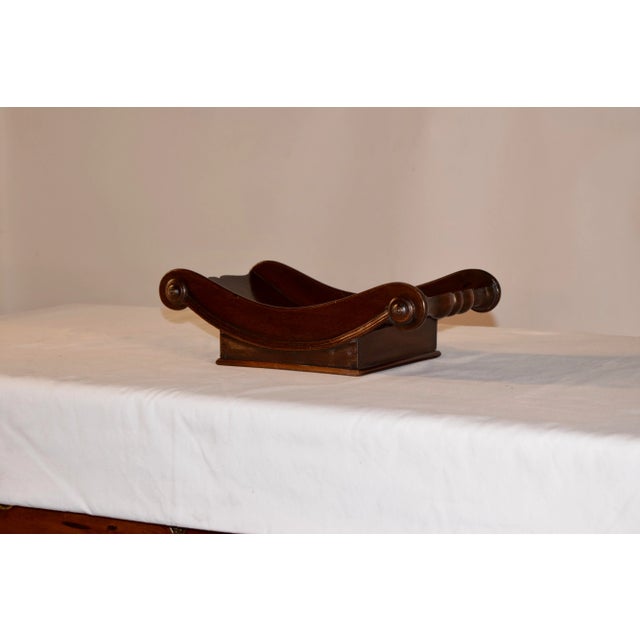 English 19th C Mahogany Cheese Cradle For Sale - Image 3 of 8