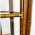 Brown Vintage Weiman Hollywood Regency Faux Bamboo & Brass Glass Display Cabinet For Sale - Image 8 of 17