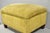Vintage Traditional Mahogany Leg Green Upholstered Footstool Ottoman For Sale - Image 10 of 14