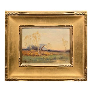 Alexis Matthew Podchernikoff - 1920s California Farm Landscape Oil Painting For Sale