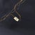 Gold Mid Century Modern Chunk Polychrome Jewel & Gilt Frame Hanging Light For Sale - Image 8 of 8