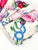 1980s Vintage 1980s Cabbage Rose Floral Cotton Dinner Napkins – Grandmillennial Style (Set of 6) For Sale - Image 5 of 12