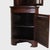 Diminutive Antique Classical Mahogany & Satinwood Inlaid Corner Cabinet C1900 For Sale - Image 9 of 13
