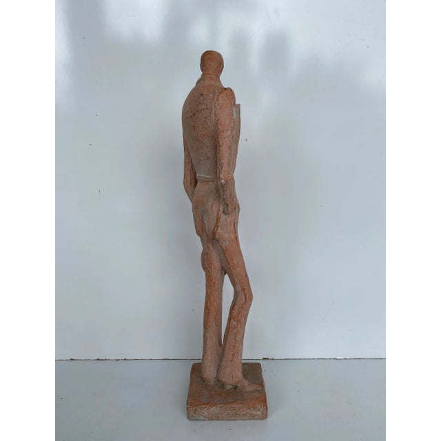 1970s Gatsby Guy Austin Productions Plaster Sculpture Statue by Klara Sever For Sale - Image 4 of 11