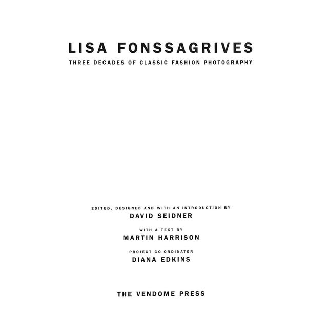 SEIDNER, David [edited by] and HARRISON, Martin [text by] [149] pp. The Vendome Press 1996 12 3/4" x 10" Fonssagrives, the...