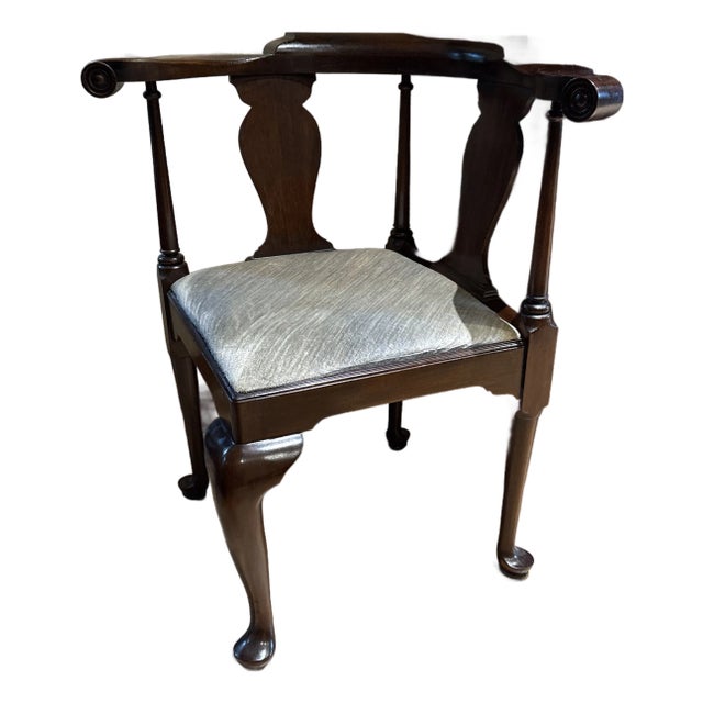 Antique Henkel Harris Corner Chair For Sale